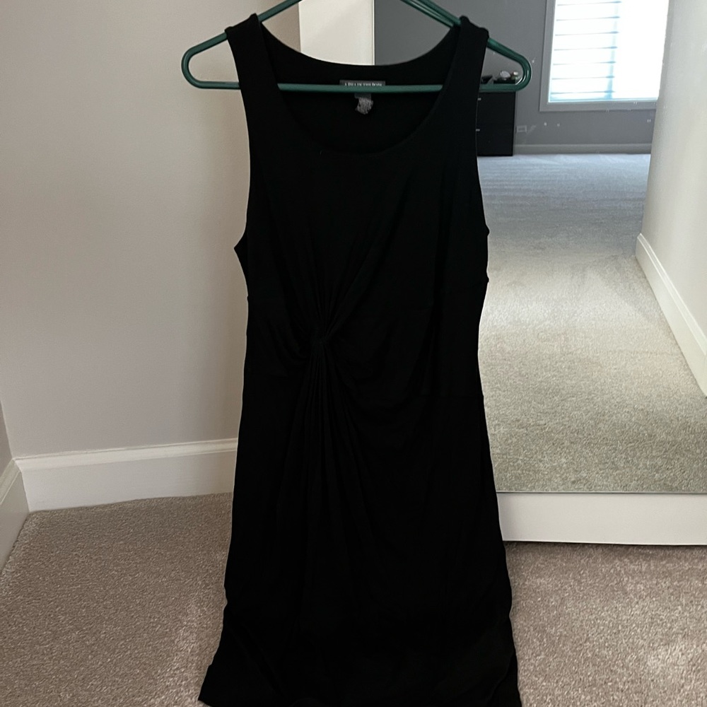Black Sleeveless “A Pea in the Pod” Maternity dress, size Large